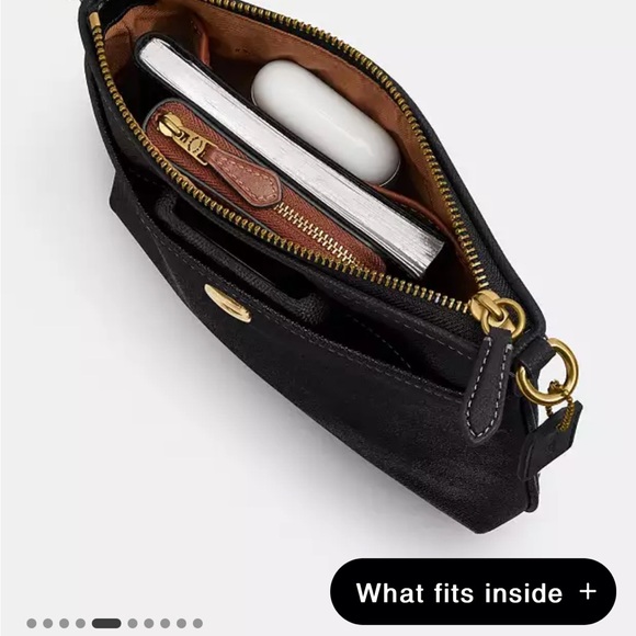 COACH Cross Grain Leather Kitt - Picture 4 of 8